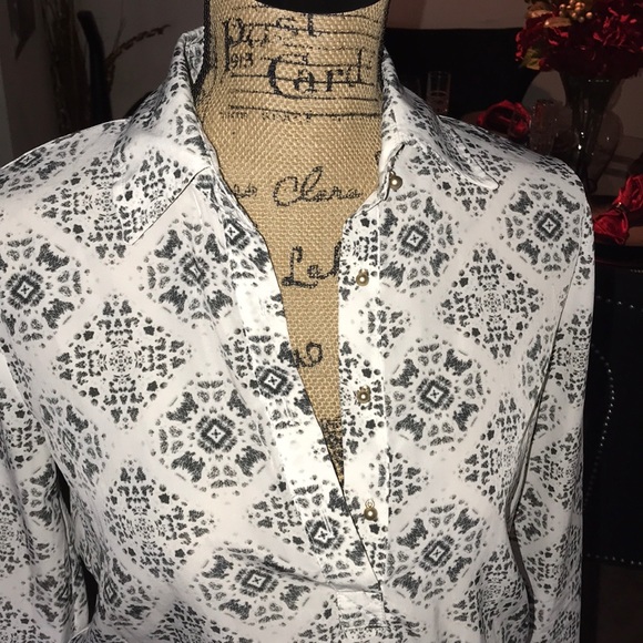 Eva Mendes diamond pattern dress - Picture 2 of 4